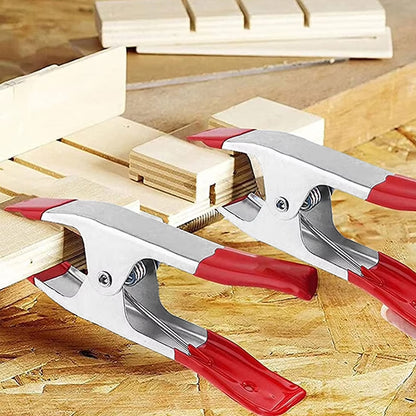 Metal Spring Clamps Heavy Duty Spring Metal Clips Clamp  (5 Pcs Set)